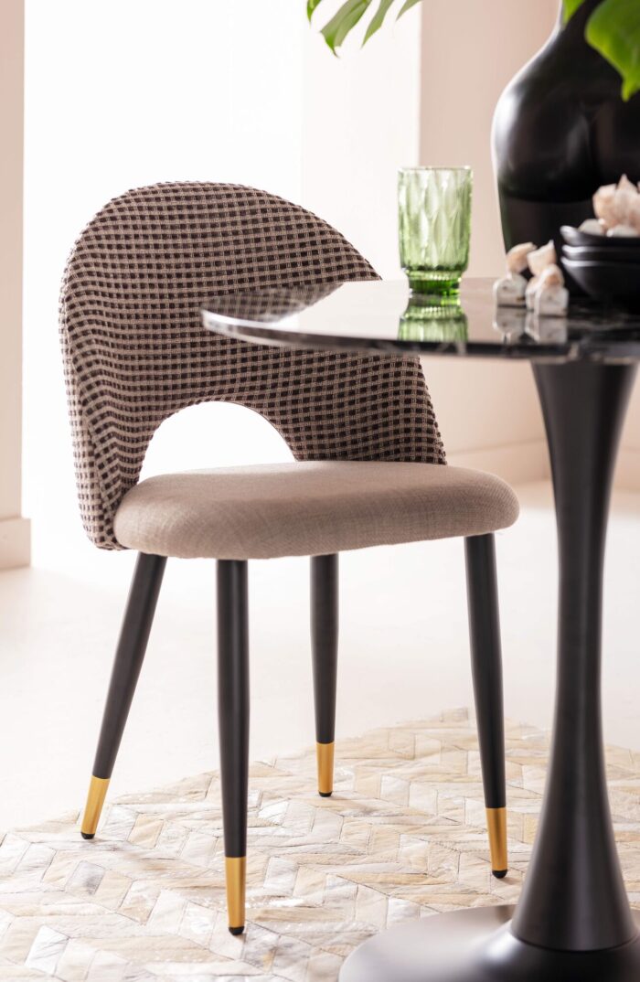 MASA SCHICKERIA MARBLE NEAGRA Ø80 CM
