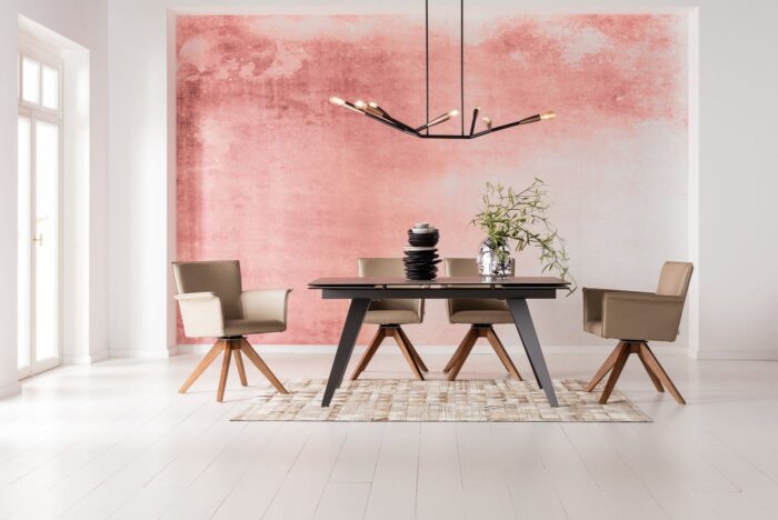 MASA EXTENSIBILA CU BLAT DIN CERAMICA 160 X90 CM AMSTERDAM