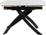 MASA EXTENSIBILA CU BLAT DIN CERAMICA TWIST ONYX 120 X90CM
