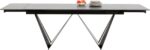 MASA EXTENSIBILA CU BLAT DIN CERAMICA SANDRA 180 X90 CM