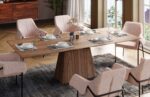 MASA EXTENSIBILA BENVENUTO WALNUT 200 X110 CM