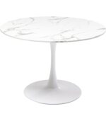 MASA VENETO MARBLE ALB Ø110 CM