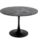 MASA VENETO MARBLE NEGRU Ø110 CM
