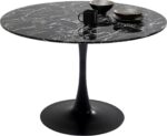 MASA VENETO MARBLE NEGRU Ø110 CM