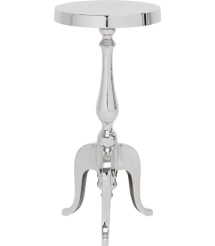 MASUTA AUXILIARA BAROCCO ARGINTIE Ø27 CM