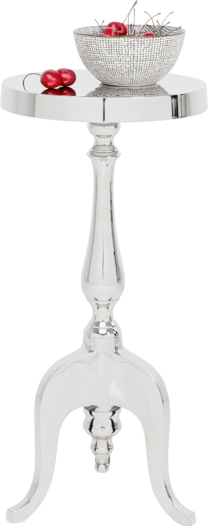 MASUTA AUXILIARA BAROCCO ARGINTIE Ø27 CM