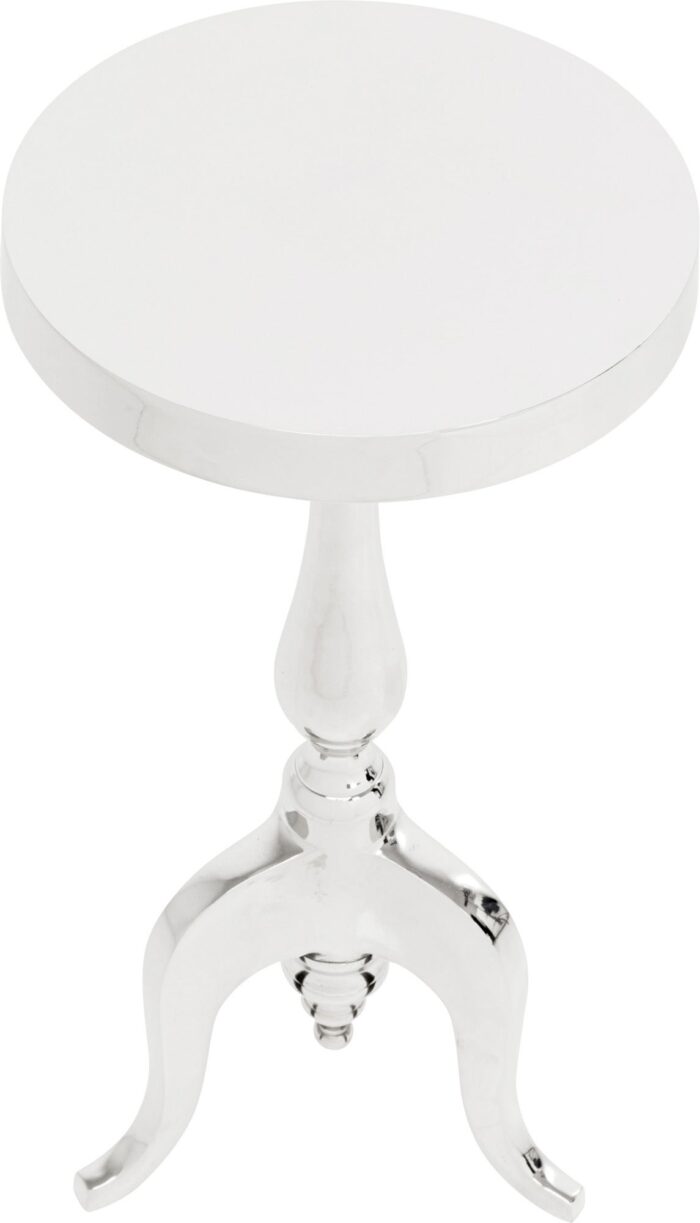 MASUTA AUXILIARA BAROCCO ARGINTIE Ø27 CM