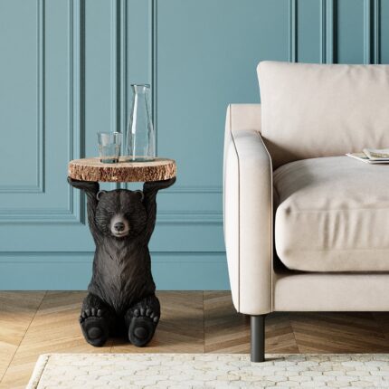 MASUTA AUXILIARA BEAR Ø33 CM