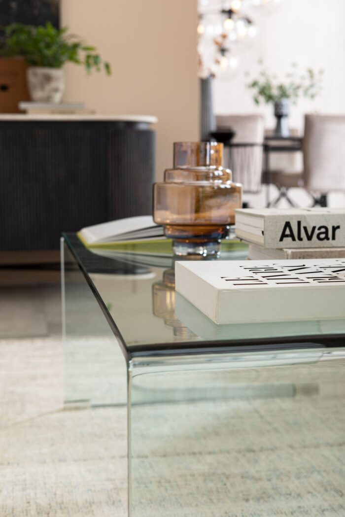MASA DE CAFEA CLEAR CLUB BASIC 120X60 CM