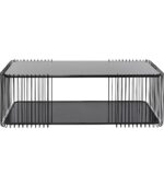 MASA DE CAFEA WIRE DOUBLE NEAGRA 120X60 CM