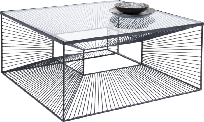 MASA DE CAFEA NEAGRA DIMENSION 80X80CM