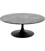 MASA DE CAFEA SCHICKERIA MARBLE NEGRU Ø110 CM