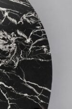 MASA DE CAFEA SCHICKERIA MARBLE NEGRU Ø110 CM