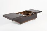 MASA DE CAFEA TIP BAR COLONIAL 120X75CM MARO