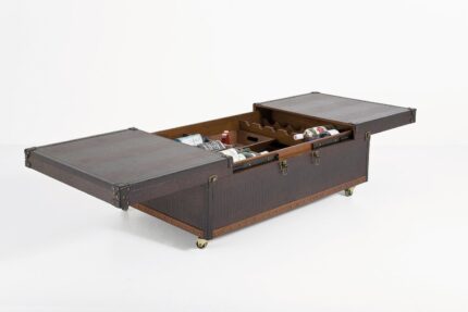 MASA DE CAFEA TIP BAR COLONIAL 120X75CM MARO
