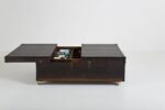 MASA DE CAFEA TIP BAR COLONIAL 120X75CM MARO
