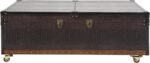 MASA DE CAFEA TIP BAR COLONIAL 120X75CM MARO