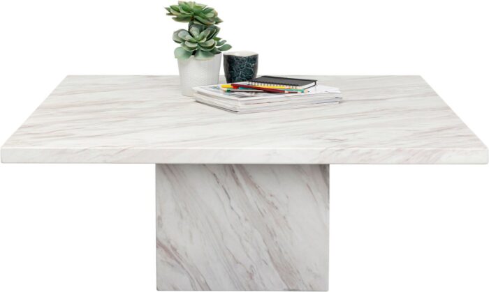 MASA DE CAFEA ARTISTICO MARBLE 100X100 CM