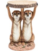 MASUTA AUXILIARA MEERKAT SISTERS Ø33 CM