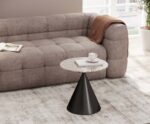 MASUTA AUXILIARA RITA Ø50CM NEAGRA