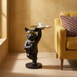 MASUTA AUXILIARA COOL BULLDOG 40X55 CM NEAGRA