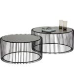 SET 2 MASUTE DE CAFEA WIRE NEGRU