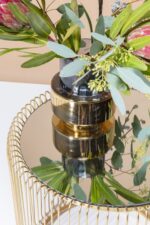 SET 2 MASUTE DE CAFEA WIRE BRASS AURII