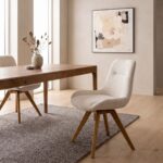 SCAUN ROTATIV BROADWAY WOOD