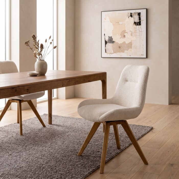SCAUN ROTATIV BROADWAY WOOD