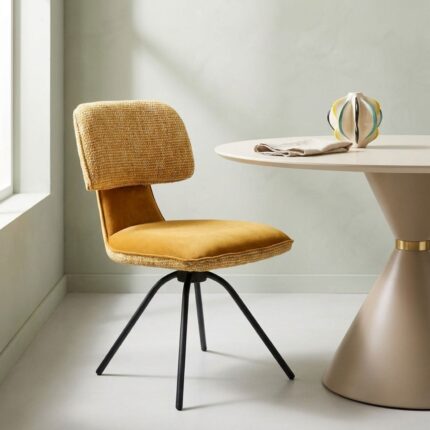 SCAUN ROTATIV HELLI YELLOW