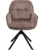 SCAUN ROTATIV MOLLY TAUPE