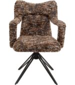 SCAUN ROTATIV CU COTIERE CHRISSY