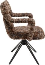 SCAUN ROTATIV CU COTIERE CHRISSY