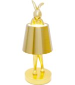 VEIOZĂ ANIMAL RABBIT LED AURIU 29 CM