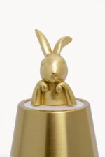 VEIOZĂ ANIMAL RABBIT LED AURIU 29 CM