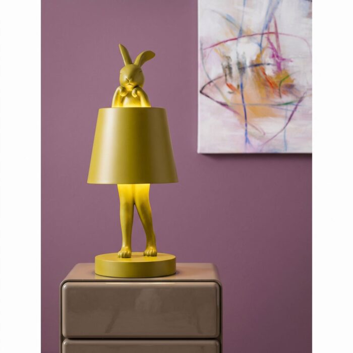 VEIOZĂ ANIMAL RABBIT LED VERDE 29 CM