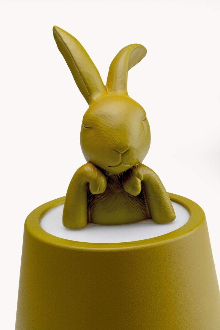 VEIOZĂ ANIMAL RABBIT LED VERDE 29 CM