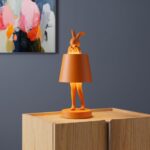 VEIOZĂ ANIMAL RABBIT LED PORTOCALIU 29 CM