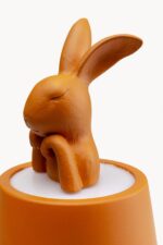 VEIOZĂ ANIMAL RABBIT LED PORTOCALIU 29 CM