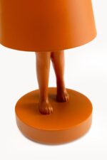 VEIOZĂ ANIMAL RABBIT LED PORTOCALIU 29 CM