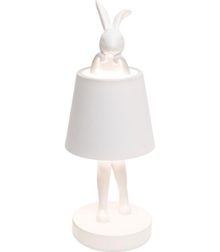 VEIOZĂ ANIMAL RABBIT LED ALB 29 CM