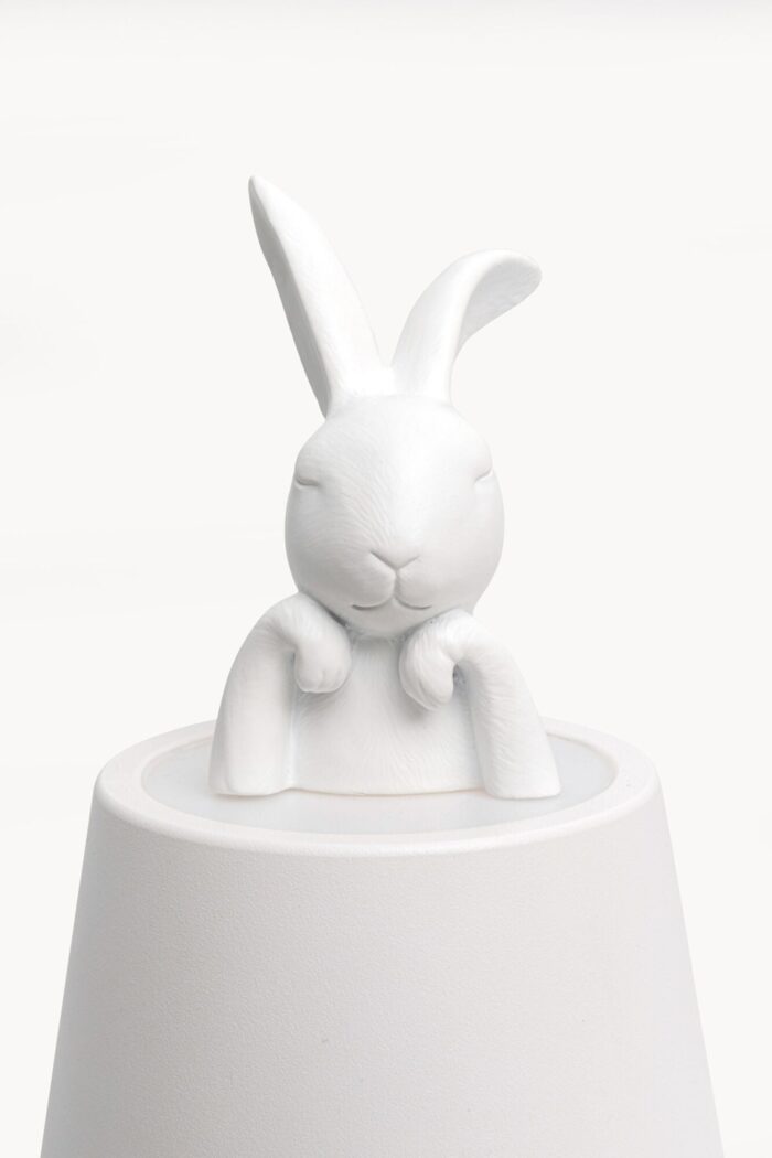 VEIOZĂ ANIMAL RABBIT LED ALB 29 CM