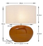 LAMPĂ DE MASĂ BEO RUST 50CM