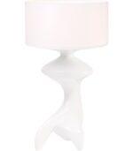 LAMPĂ DE MASĂ FLOW FIGURE ALBĂ 68CM