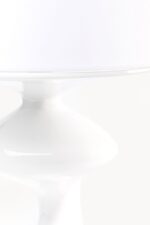 LAMPĂ DE MASĂ FLOW FIGURE ALBĂ 68CM