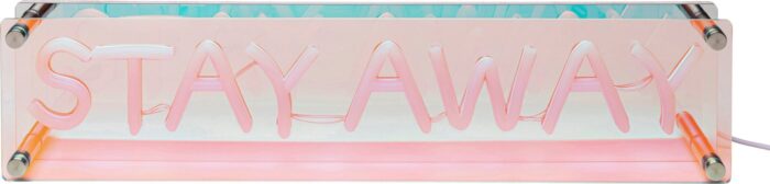 VEIOZĂ LED FONT STAY AWAY