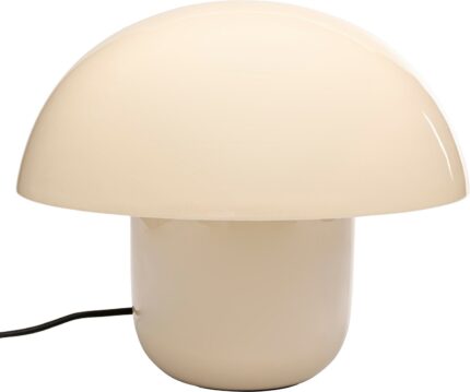 VEIOZĂ MUSHROOM SHINY ECRU 27CM
