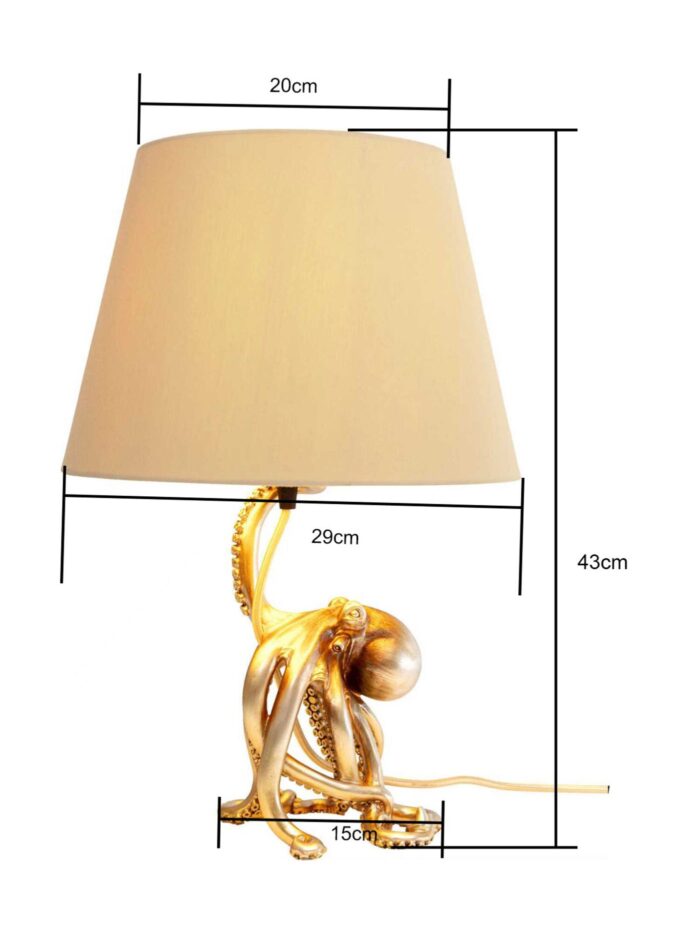 VEIOZĂ OCTOPUS GOLD 44CM