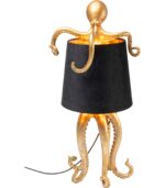 LAMPĂ DE MASĂ OCTOPUS AURIU/NEGRU 60CM