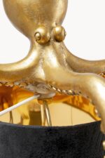 LAMPĂ DE MASĂ OCTOPUS AURIU/NEGRU 60CM